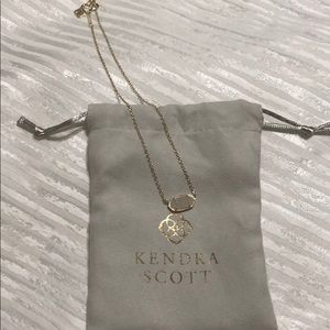 Gold Kendra Scott Elisa necklace